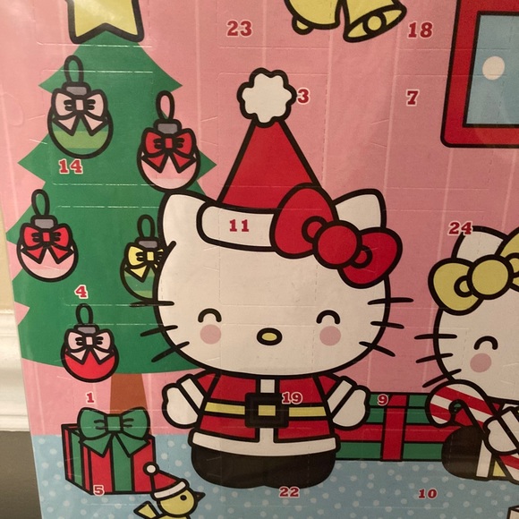 Sanrio Holiday Hello Kitty Advent Calendar New 222 Chocolates